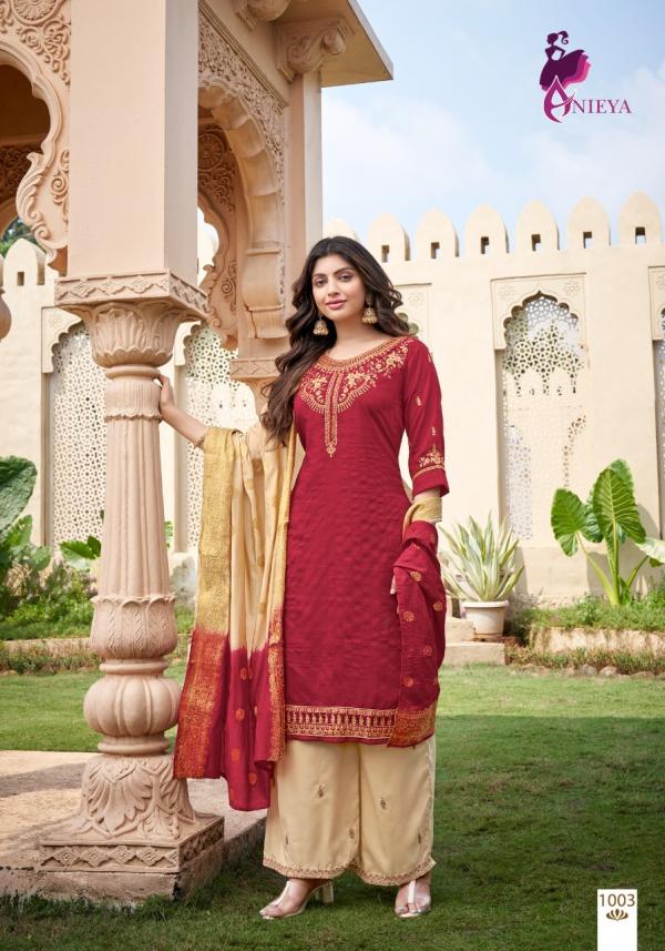 Anieya Lavniya Designer Embroidery Readymade Salwar